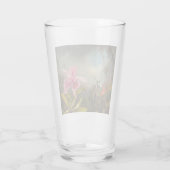 二羽のハミングバードのヒードを持つラン タンブラーグラス (裏面)