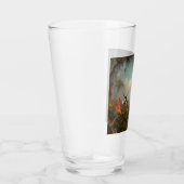 二羽のハミングバードのヒードを持つラン タンブラーグラス (右)