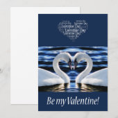 二羽の白鳥 (正面/裏面)