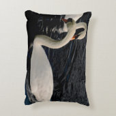 二羽の白鳥 アクセントクッション (裏面(縦))