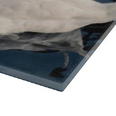 二羽の白鳥 カッティングボード (角)
