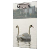 二羽の白鳥 クリップボード (左)