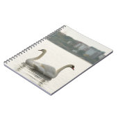 二羽の白鳥 ノートブック (左側)