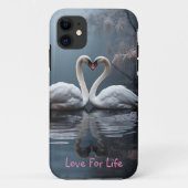 二羽の白鳥 Case-Mate iPhoneケース (裏面)