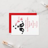 二羽の黒い鳥 カード (正面/裏面インサイチュ)