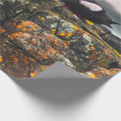 二羽の黒い鳥 ラッピングペーパー (角)