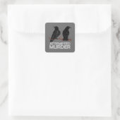 二羽=殺人未遂事件 スクエアシール (バッグ)