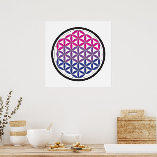 二聖幾何学 ポスター (キッチン)