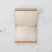 二航海の結婚感謝していの サンキューカード (内部)