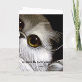 二色エンジェルペルシャ猫カカスタマイズード カード (裏面)