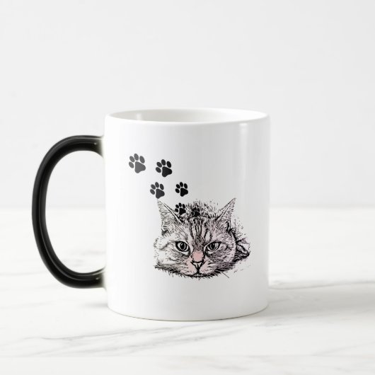二色マグカップ、450ml モーフィングマグカップ (左)