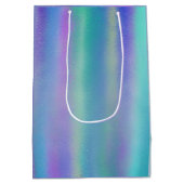二色性ガラスのレインボーカラーアート ミディアムペーパーバッグ (裏面)