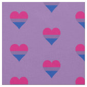 二色性プライドハート ファブリック (クローズアップ)