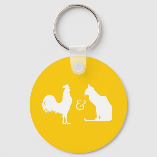 二色性 キーホルダー (正面)