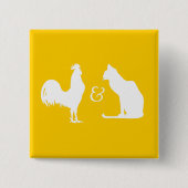 二色性 缶バッジ (正面)