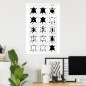 二色猫の等級と特別表示 ポスター (ホームオフィス)