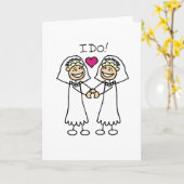 二花嫁 カード (黄色い花)