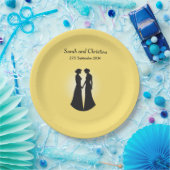 二花嫁 ペーパープレート (パーティー)