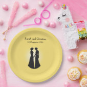 二花嫁 ペーパープレート (パーティー)