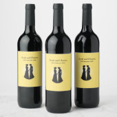 二花嫁 ワインラベル (ボトル)