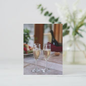 二葉書用シャンパン ポストカード (スタンド正面)