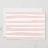 二誕生日招待状フローラ茶パーティー 招待状 (裏面)