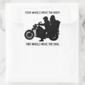 二輪で魂を動かす スクエアシール (バッグ)