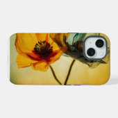 二輪の花  iPhone 15ケース (裏面横)