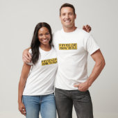 二輪ハムレット:バイクもしくは自転車に乗る人ステッカー冒険 Tシャツ (ユニセックス)
