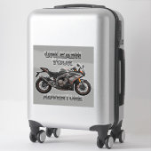 二輪バイクステッカーアート シール (スーツケース)