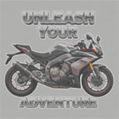 二輪バイクステッカーアート シール (正面)