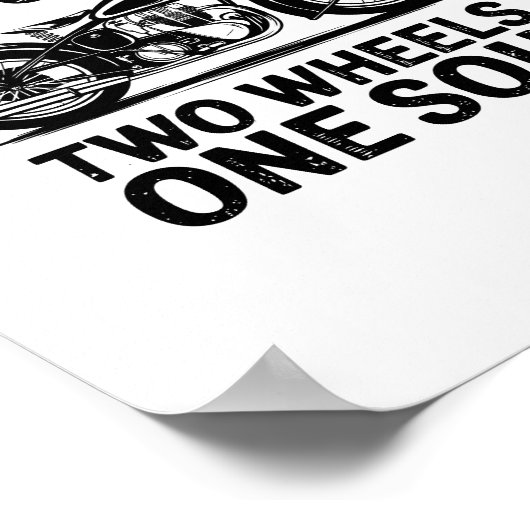 二輪ワンソウルバイク ポスター (角)