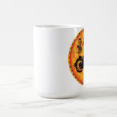 二輪車を動かす コーヒーマグカップ (中央)