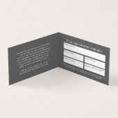 二輪車ホワイトモータリングサービスアポイントメント 名刺 (内部)