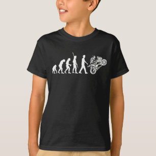 二輪車ライダーの進化 Tシャツ