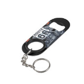 二輪車及び国道66号 キーホルダー栓抜き (裏面アングル)