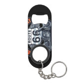 二輪車及び国道66号 キーホルダー栓抜き (裏面)