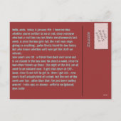 二連音 シーズンポストカード (裏面)