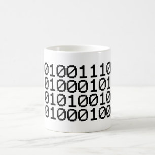 二進おたく コーヒーマグカップ