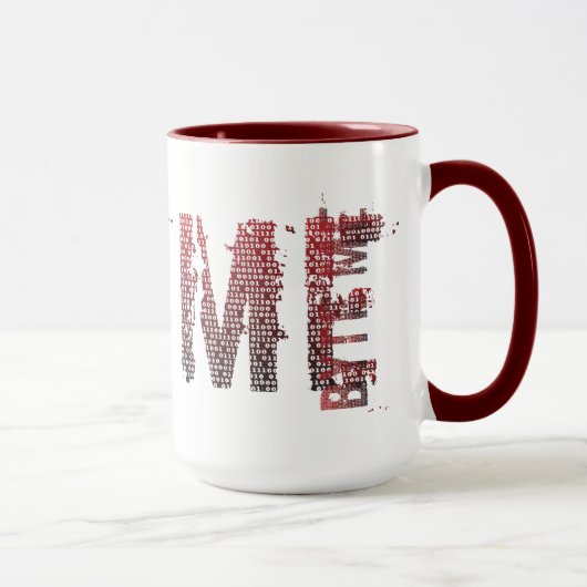 二進バイト私 マグカップ (右)