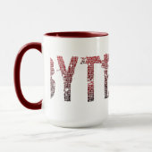 二進バイト私 マグカップ (左)