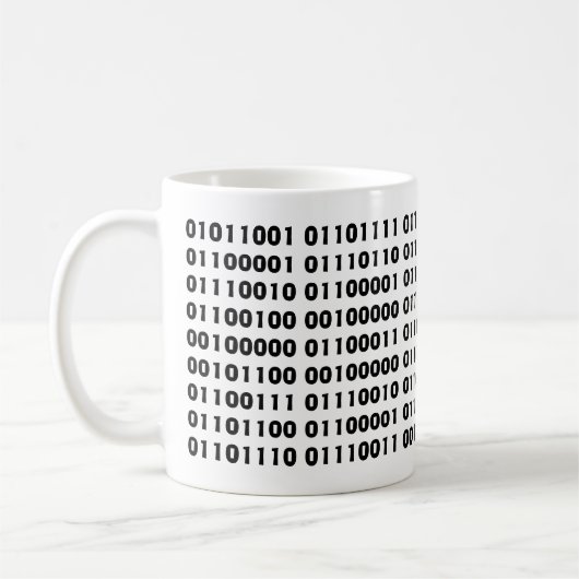 二進マグ コーヒーマグカップ (左)