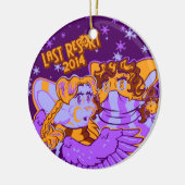 二進メロディー -- 最後のRes0rt 2014のオーナメント セラミックオーナメント (左)