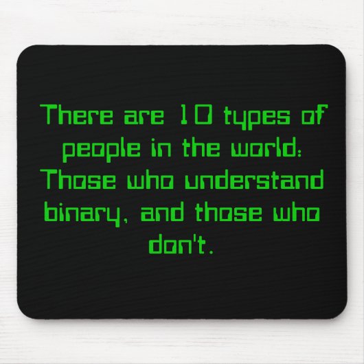 二進人々 マウスパッド (正面)