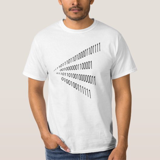 二進Tシャツ Tシャツ (正面)