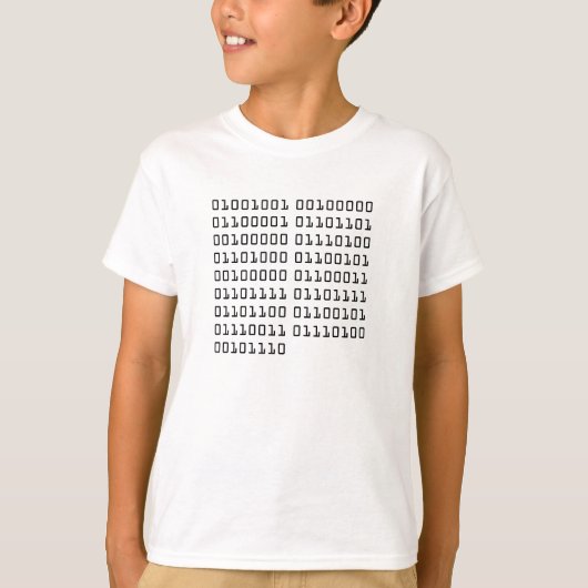 二進Tシャツ Tシャツ (正面)