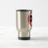 二酸化炭素のタンブラーを切って下さい トラベルマグ (中央)