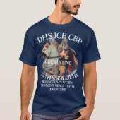 二酸化物 トランプ イラン 戦争 集中キャンプ エプスタイン Tシャツ (正面)