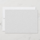 二重おもしろい |ツインフォト誕生のお知らせ 案内状 (裏面)