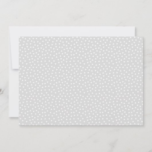 二重おもしろい |ツインフォト誕生のお知らせ 案内状 (裏面)